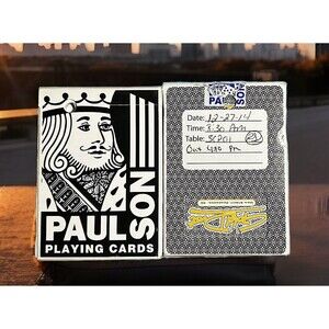 GOLD  DUST Deadwood Casino Playing Cards-Deadwood Dakota Territory Retired
